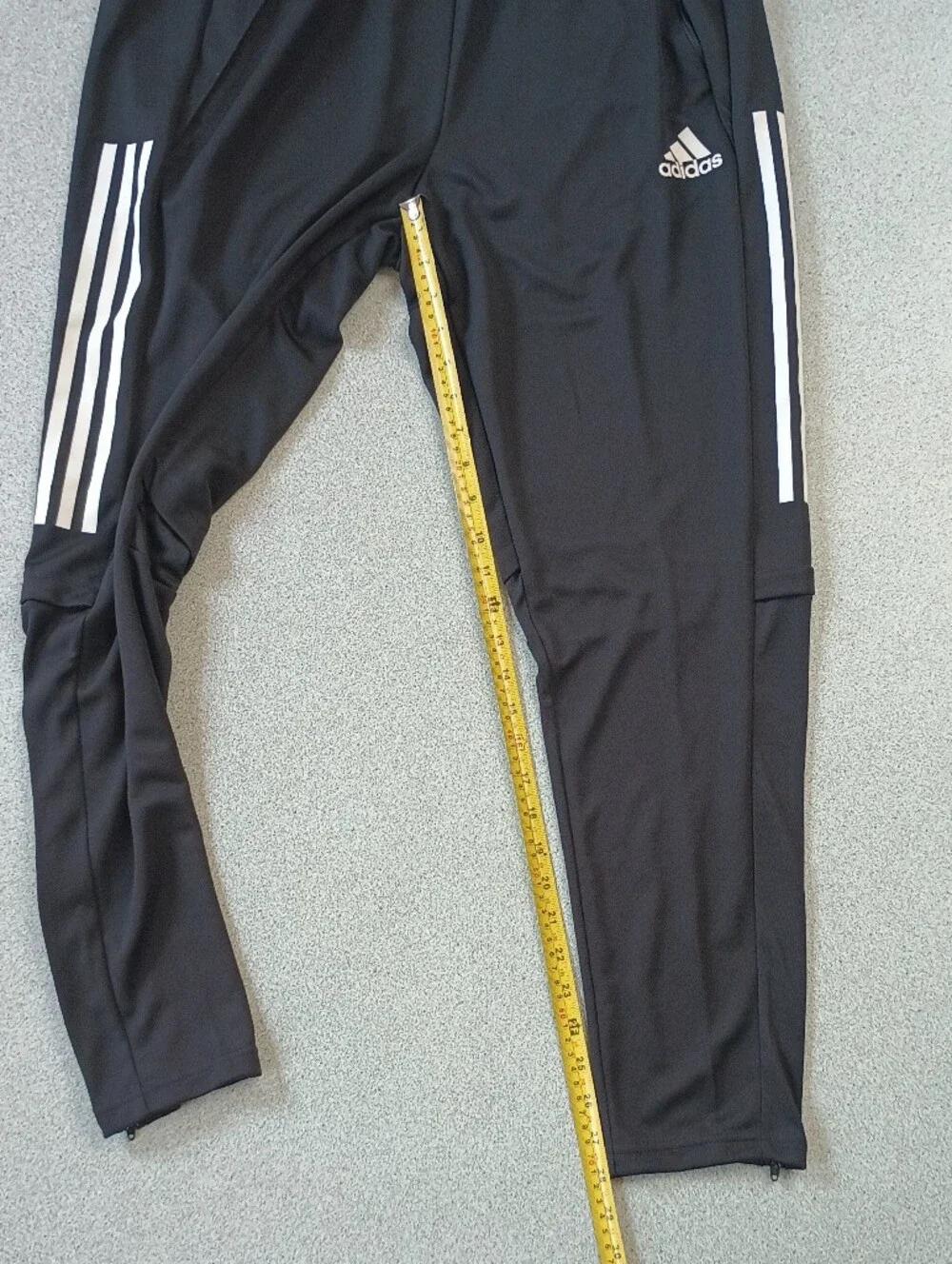 Adidas Tiro 21 Aeroready Black 3-Stripe Training Track Pants Large L